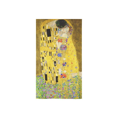The Kiss Gustav Klimt Fine Art Custom Towel 16"x28"