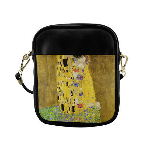 The Kiss Gustav Klimt Fine Art Sling Bag (Model 1627)