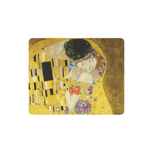The Kiss Gustav Klimt Fine Art Rectangle Mousepad