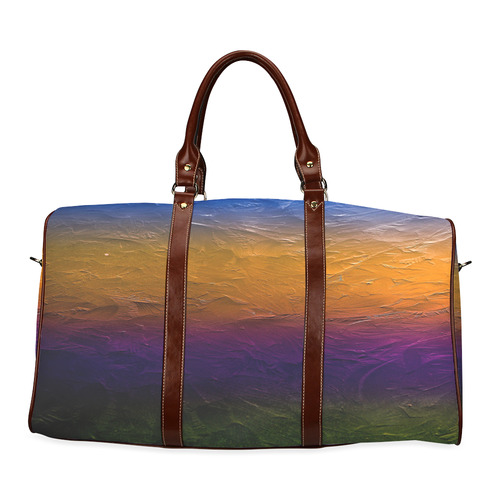 Sunset Painters Palette Waterproof Travel Bag/Large (Model 1639)