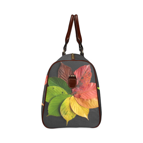 Autumn Leaves Waterproof Travel Bag/Small (Model 1639)