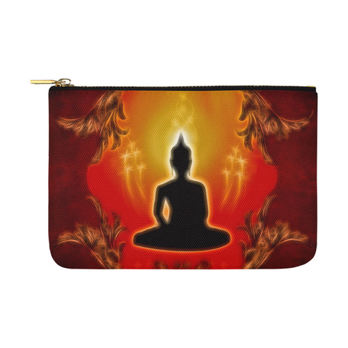Buddha with light effect Carry-All Pouch 12.5''x8.5''