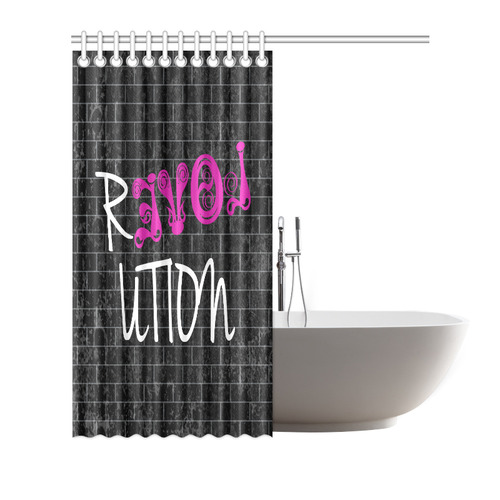 revolution Shower Curtain 72"x72"