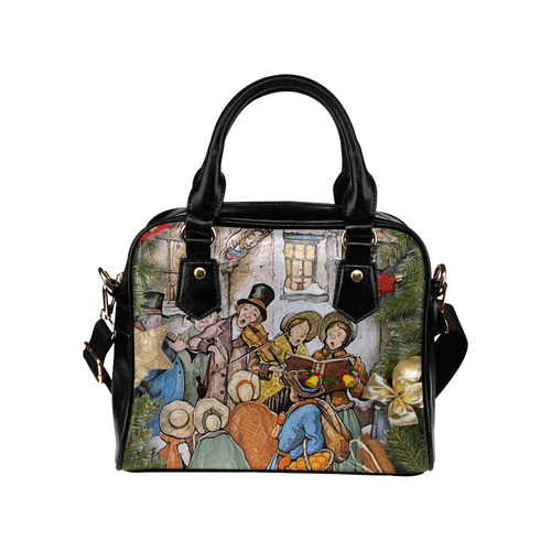 Anton Pieck carol singers Shoulder Handbag (Model 1634)