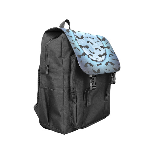 Bats in the Moonlight Casual Shoulders Backpack (Model 1623)