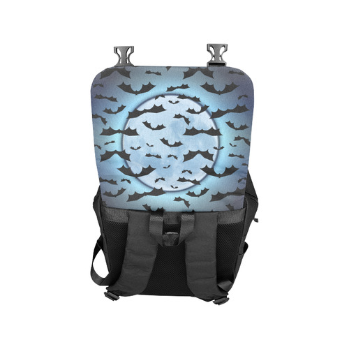 Bats in the Moonlight Casual Shoulders Backpack (Model 1623)