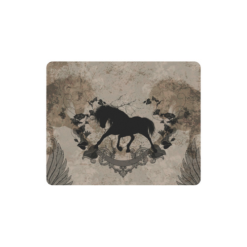 Black horse silohuette