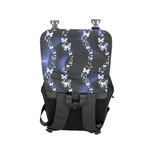 Blue Butterflies Casual Shoulders Backpack (Model 1623)