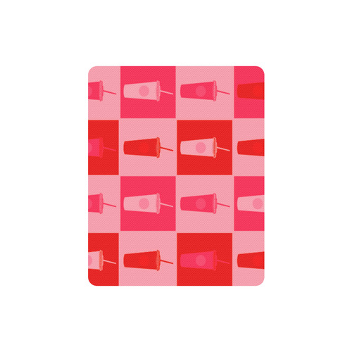 New in shop! Designers original mousepad Edition : Red and pink Rectangle Mousepad
