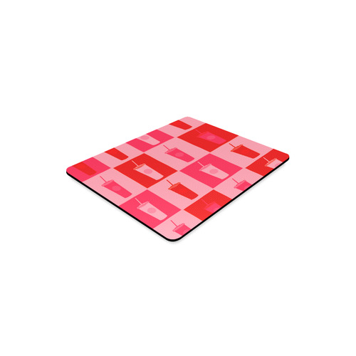 New in shop! Designers original mousepad Edition : Red and pink Rectangle Mousepad