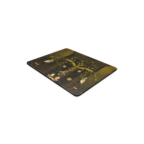 Music, clef with leaves Rectangle Mousepad