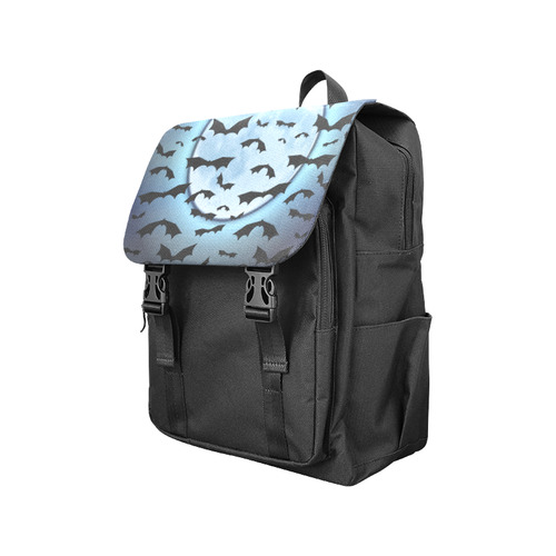 Bats in the Moonlight Casual Shoulders Backpack (Model 1623)