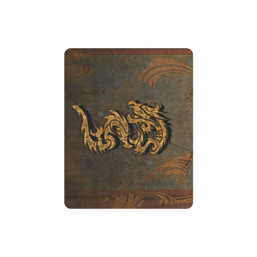 The dragon, tribal Rectangle Mousepad