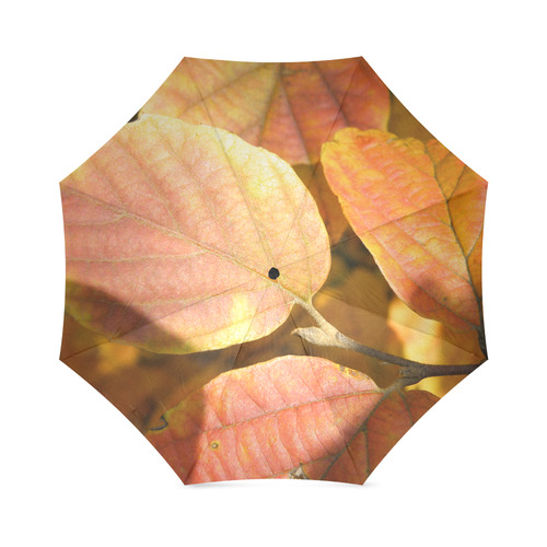 Autumn Leaves Foldable Umbrella (Model U01)
