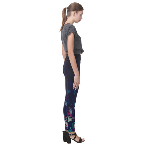 Bell Flower Bottoms Cassandra Women's Leggings (Model L01)