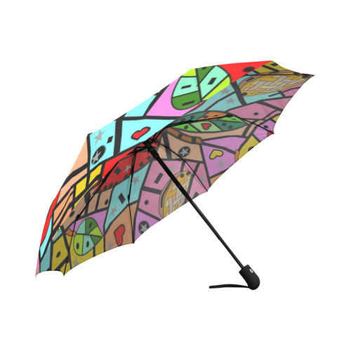 Apple by Nico Bielow Auto-Foldable Umbrella (Model U04)