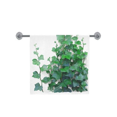 Watercolor Ivy - Vines Bath Towel 30"x56"