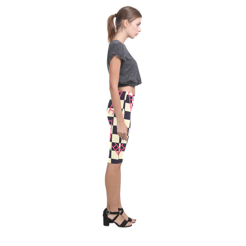 Snakes and Ladders Game Hestia Cropped Leggings (Model L03)