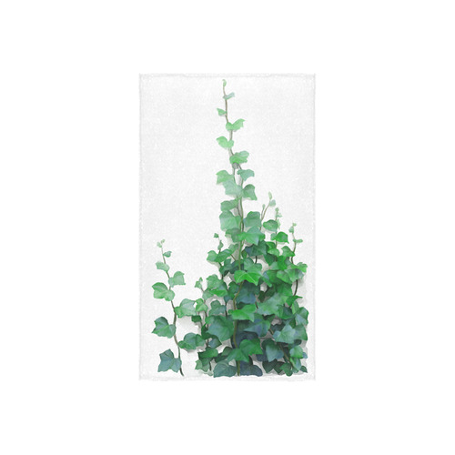 Watercolor Ivy - Vines Custom Towel 16"x28"