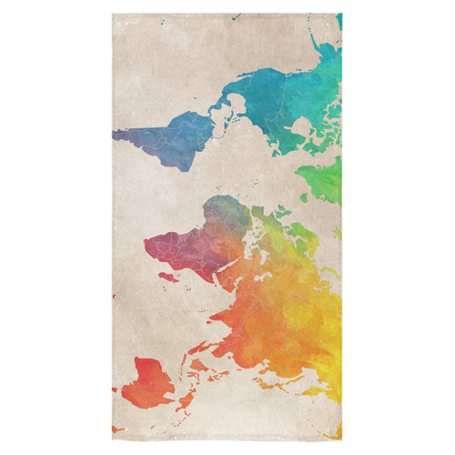 world map Bath Towel 30"x56"