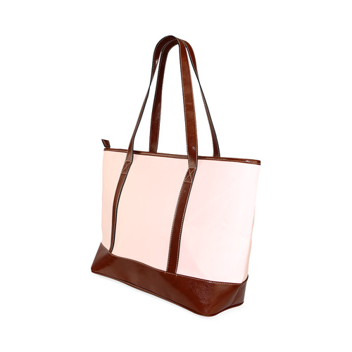 Kissed by Rose Gold Tote Handbag (Model 1642)