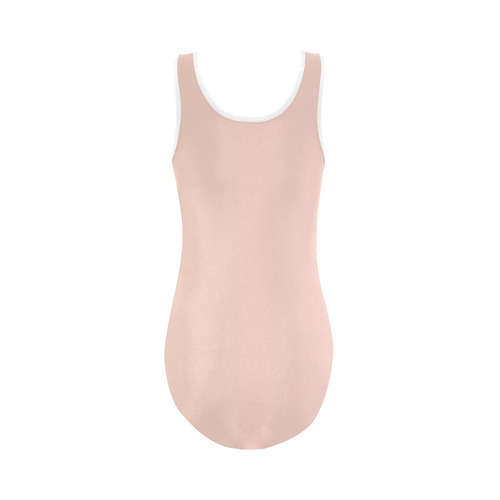 Kissed by Rose Gold Vest One Piece Swimsuit (Model S04)