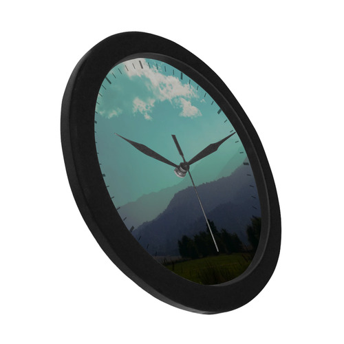 Deep Layers Circular Plastic Wall clock