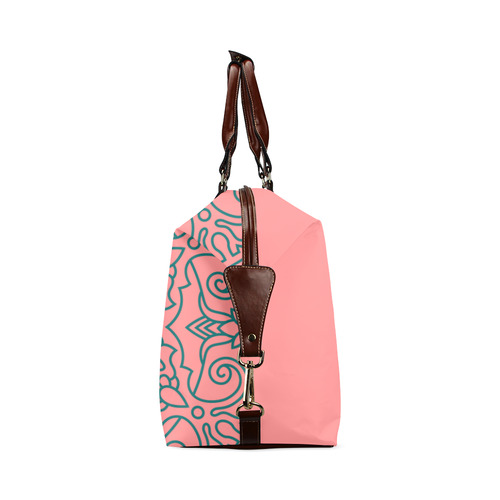 New elegant designers bag in Shop : with hand-drawn Mandala art / arrivals! Classic Travel Bag (Model 1643)