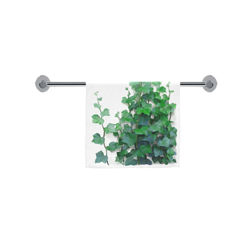 Watercolor Ivy - Vines Custom Towel 16"x28"