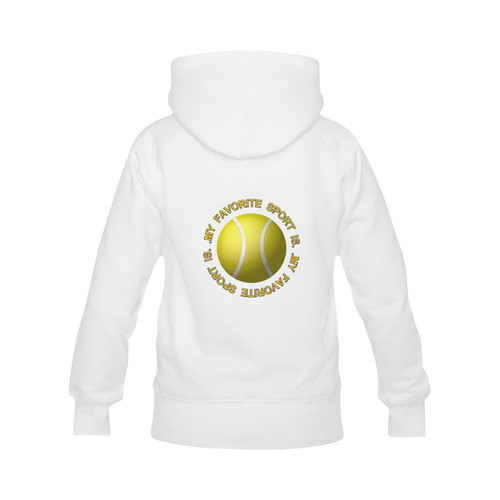 My Favorite Sport is Tennis Men's Classic Hoodie (Remake) (Model H10)