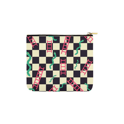 Snakes and Ladders Game Carry-All Pouch 6''x5''
