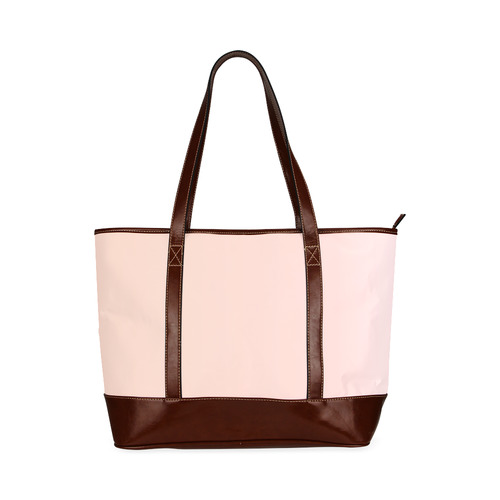 Kissed by Rose Gold Tote Handbag (Model 1642)