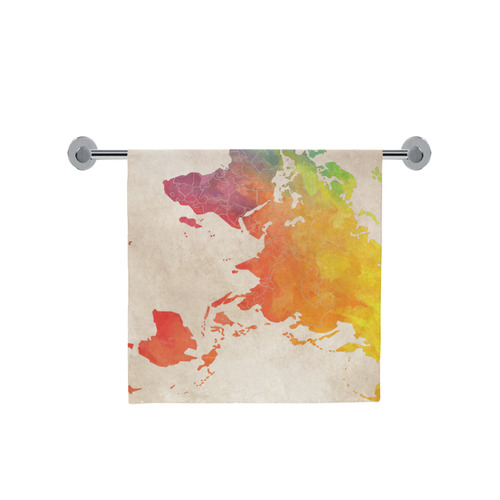 world map Bath Towel 30"x56"