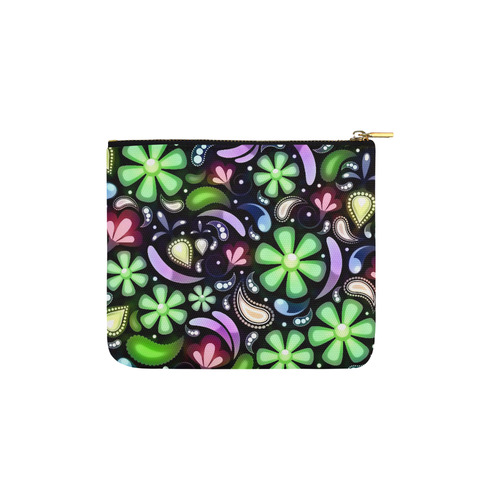 floral pattern 1116 C Carry-All Pouch 6''x5''