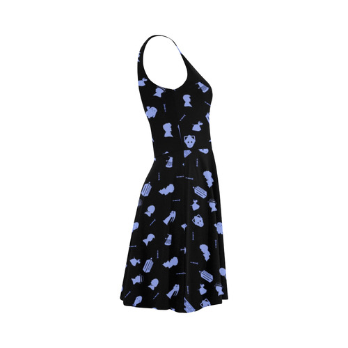 Dr Who Blue Atalanta Sundress (Model D04)