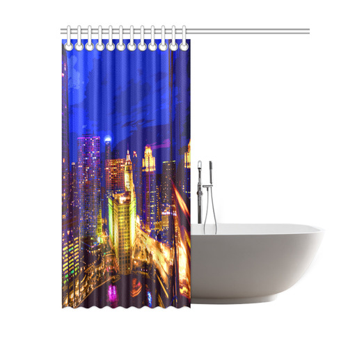 Chicago PopArt 20161112 Shower Curtain 60"x72"