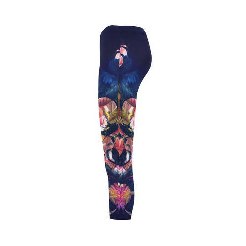 flowers Capri Legging (Model L02)