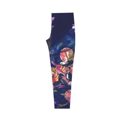 flowers Capri Legging (Model L02)