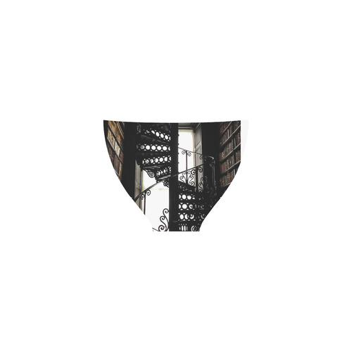 Trinity Collage spiral staircase Custom Bikini Swimsuit (Model S01)