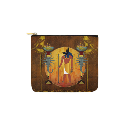 Anubis the egyptian god Carry-All Pouch 6''x5''