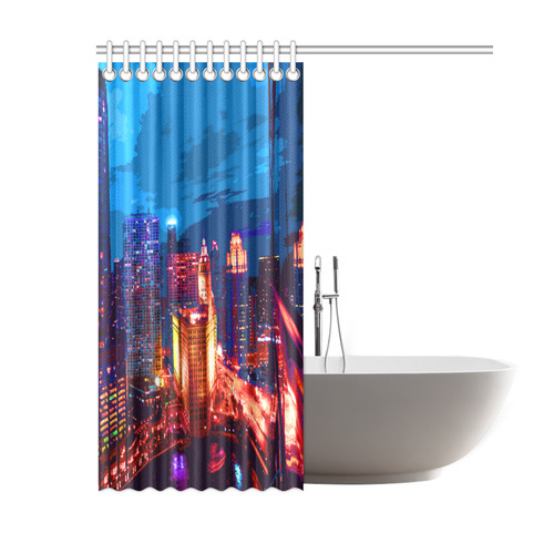 Chicago PopArt 20161101 Shower Curtain 60"x72"