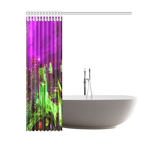 Chicago PopArt 20161110 Shower Curtain 60"x72"