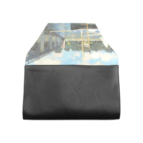 Claude Monet Bridge at Argenteuil Clutch Bag (Model 1630)