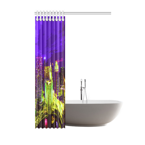 Chicago PopArt 20161111 Shower Curtain 48"x72"