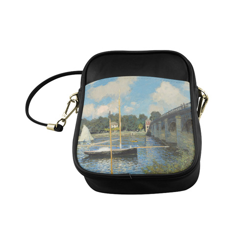 Claude Monet Bridge at Argenteuil Sling Bag (Model 1627)