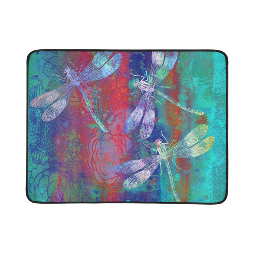 A Dragonflies QP A Beach Mat 78"x 60"