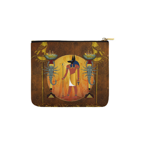 Anubis the egyptian god Carry-All Pouch 6''x5''