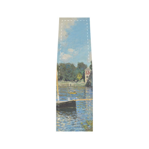 Claude Monet Bridge at Argenteuil Saddle Bag/Small (Model 1649) Full Customization