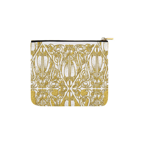 Lace Gold Carry-All Pouch 6''x5''