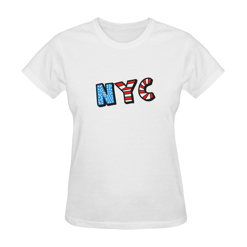 NYC by Popart Lover Sunny Women's T-shirt (Model T05)